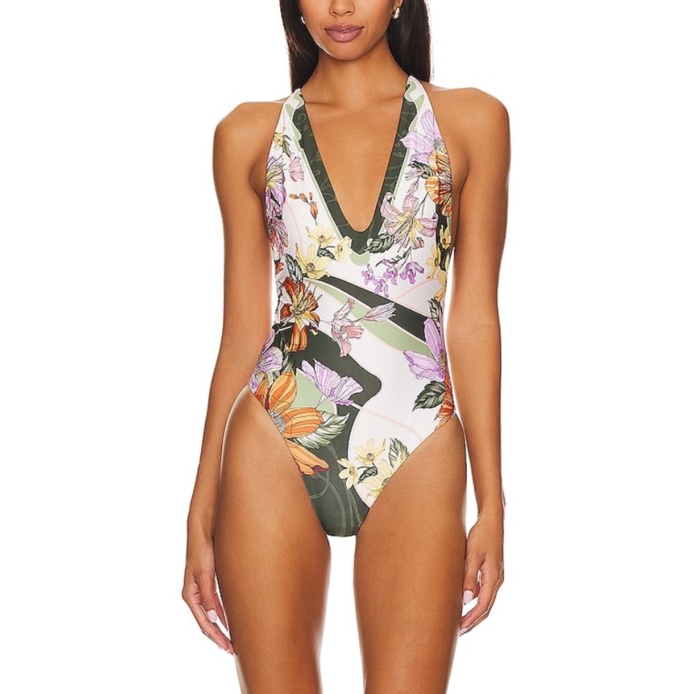Aguabendita aloe one piece multicolor size medium